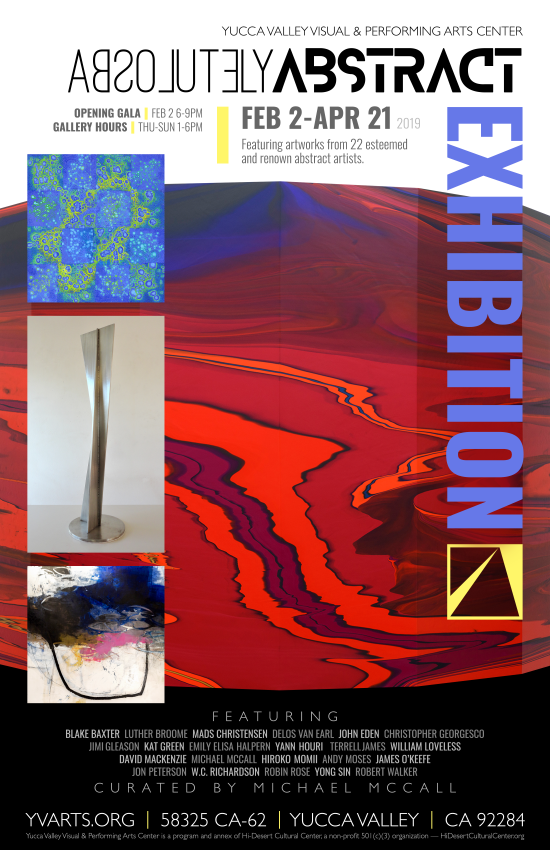 ABSOLUTELY ABSTRACT art exhibition to open at YVArts FEB 2 – Hi-Desert ...